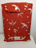 Pochette à livre hirondelle Les créations de Vanou