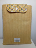 Pochette pour livre broché camel Les créations de Vanou