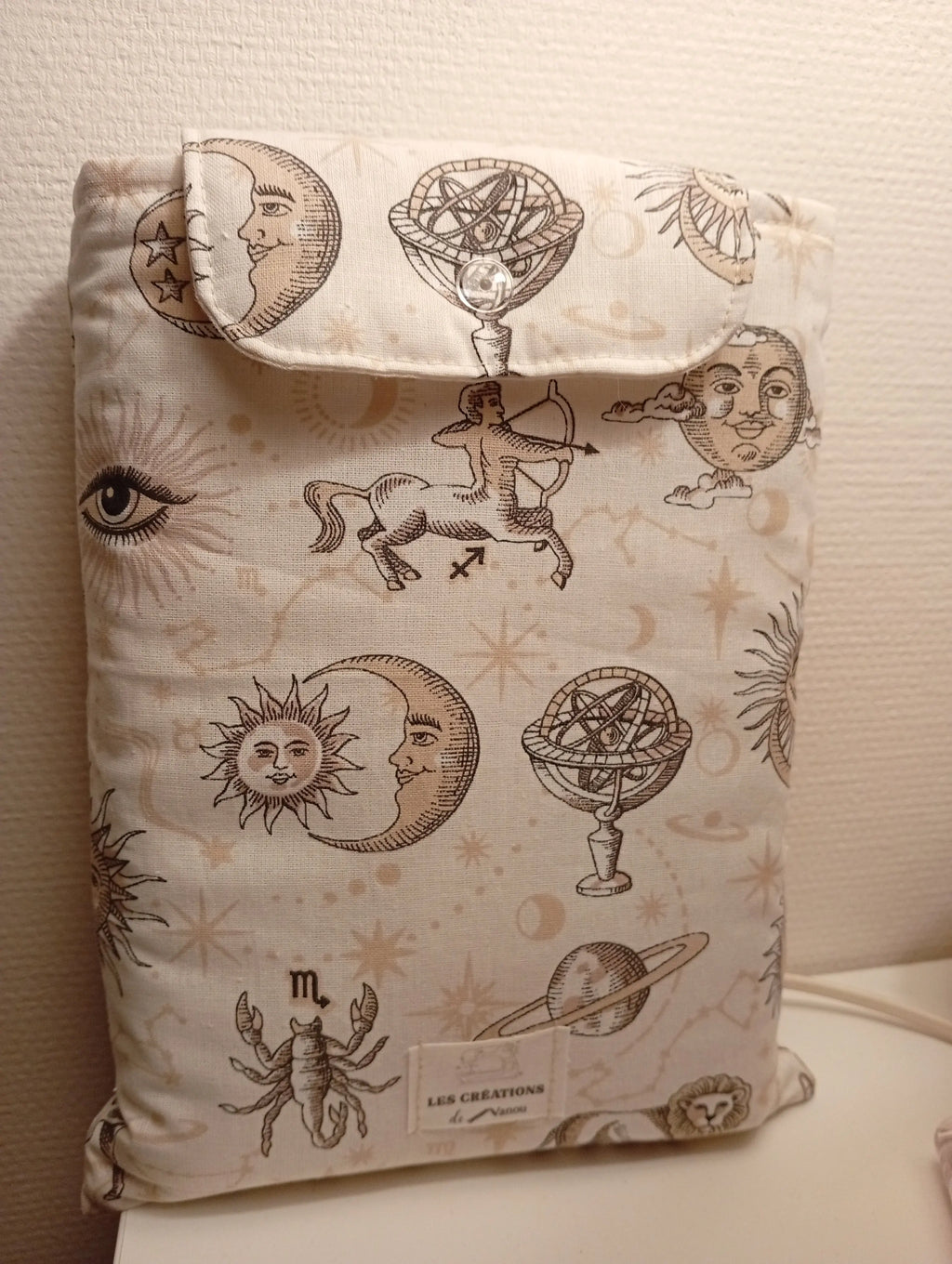 Pochette à livre astrologique Les créations de Vanou