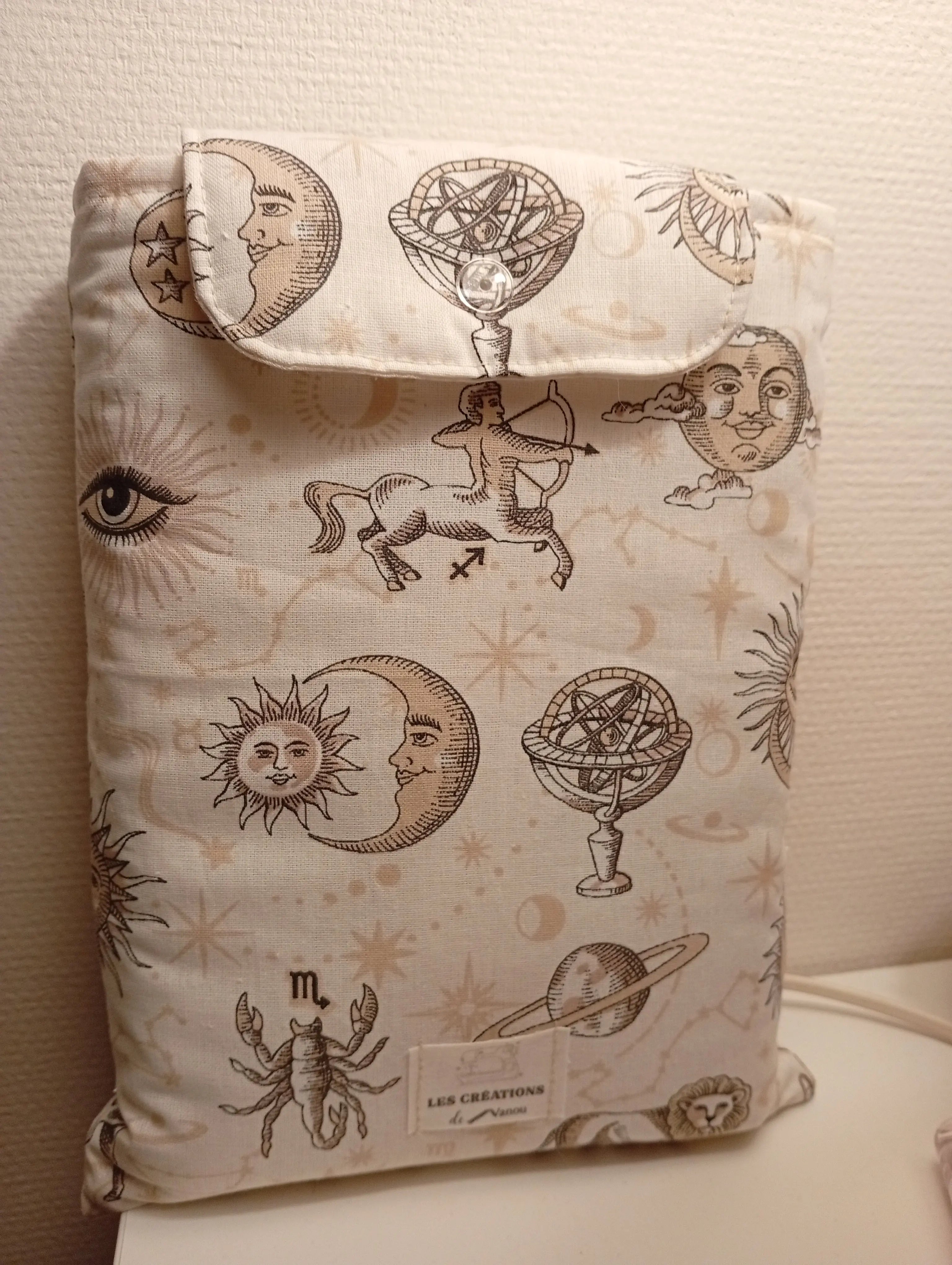 Pochette à livre astrologique Les créations de Vanou