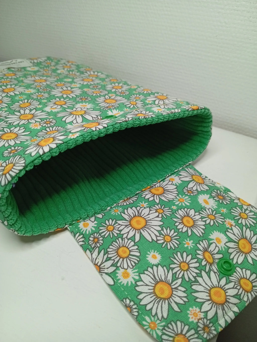 Pochette à livre Pâquerette Les créations de Vanou