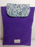Pochette à livre broché Flora Les créations de Vanou