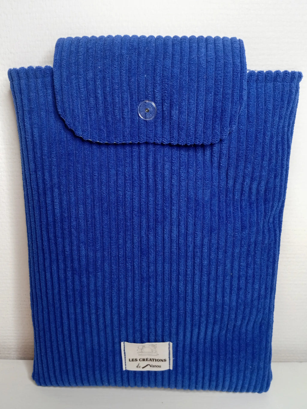 Pochette à livre Bleuet Les créations de Vanou