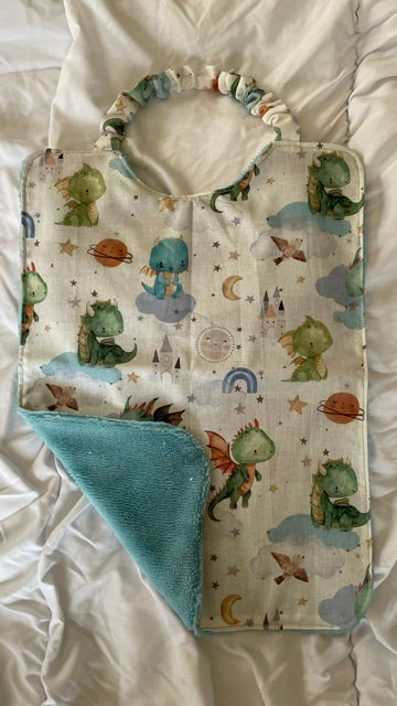 Bavoir/serviette dragon