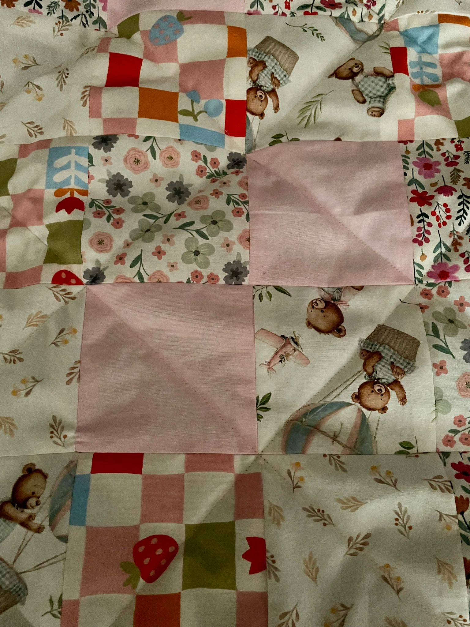 Couverture patchwork Yuna