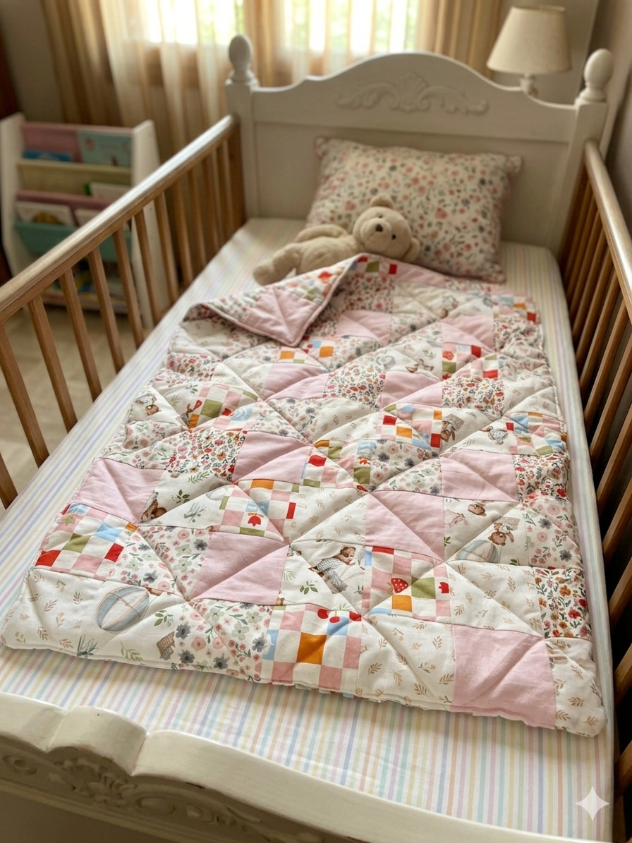 Couverture patchwork Yuna