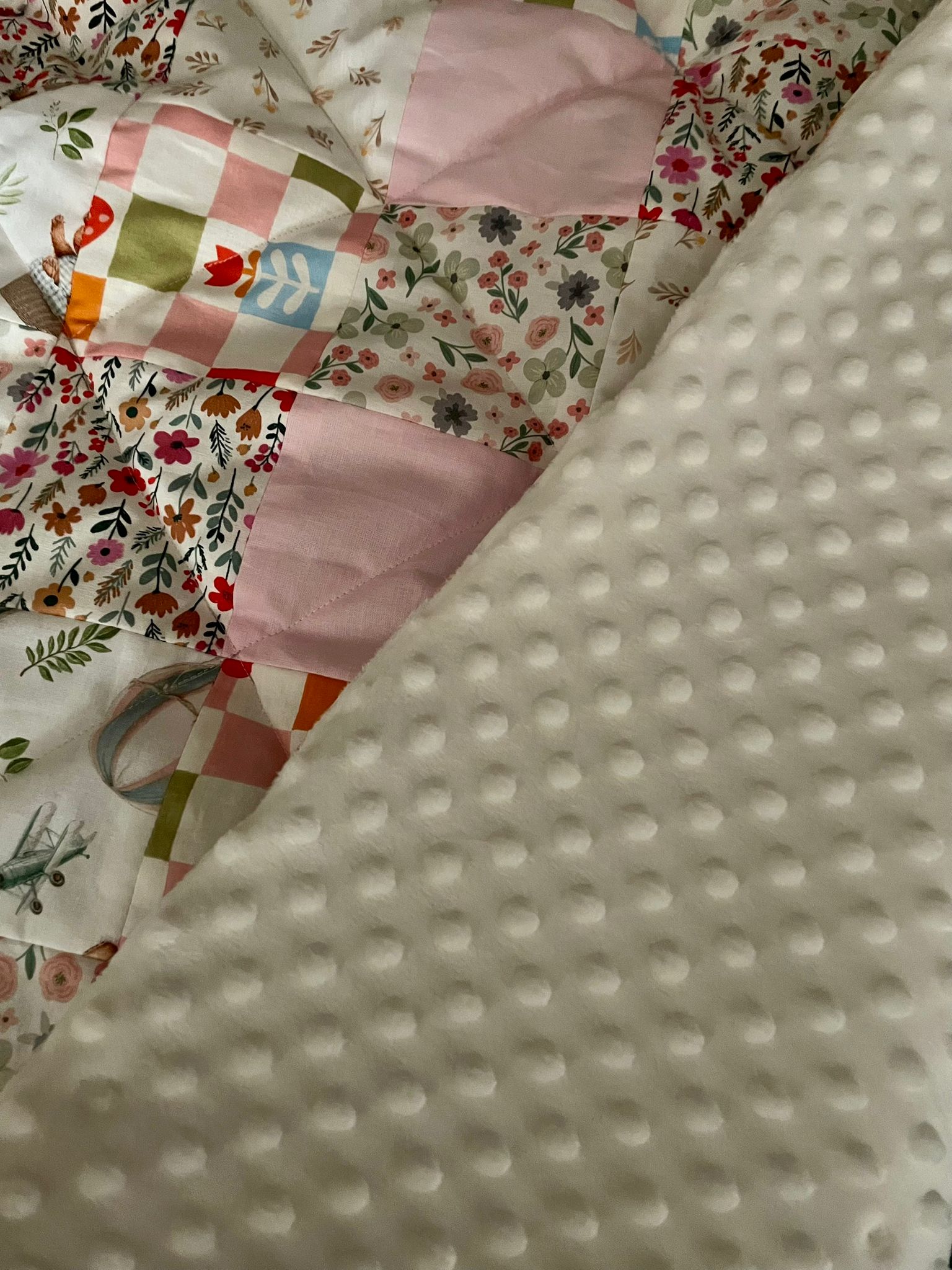 Couverture patchwork Yuna